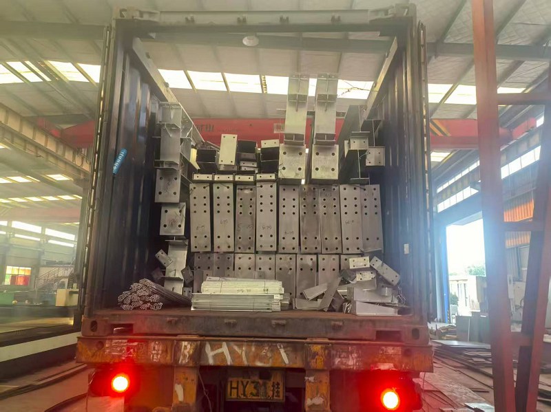 Прилагођена челична структура поцинкована постројење испоручена на острва Фалкланд